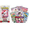 360Pcs Pokemon Card TCG Scarlet&Violet Prismatic Evolutions 151 Prism 36 Pack Pokemon Booster Box Collectible Tradiner Card