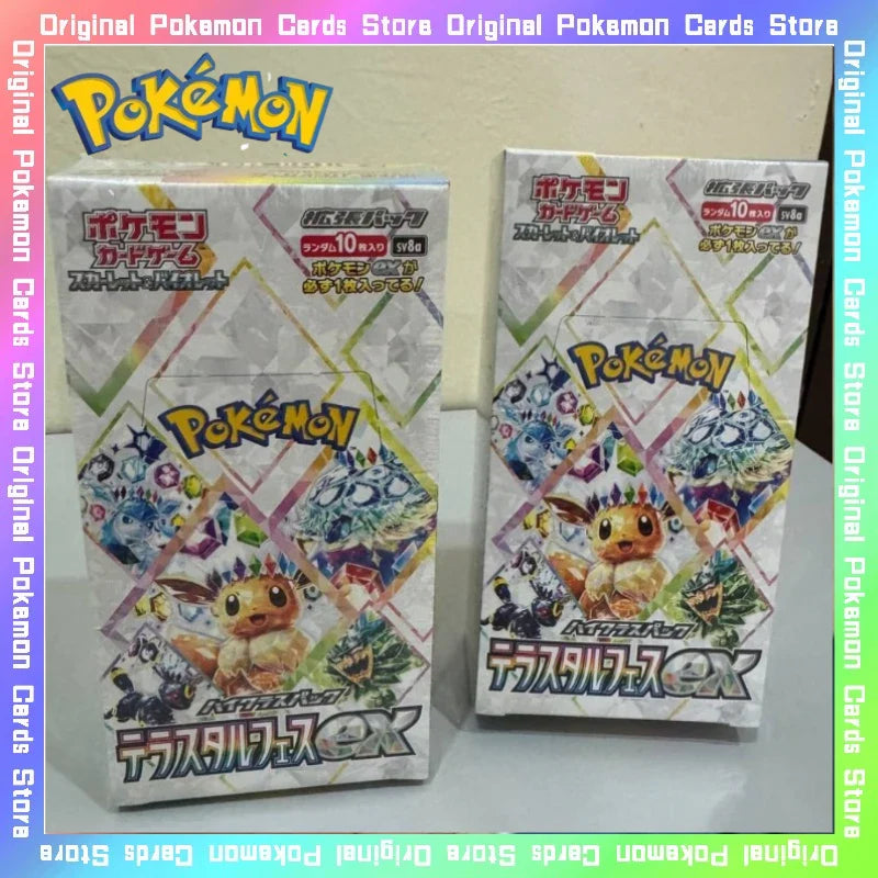 100%Original Pokemon SV8A Booster Pack Trading Anime Card PTCG Japanese Version Collection Cards Single Pack Toy Birthday Gifts
