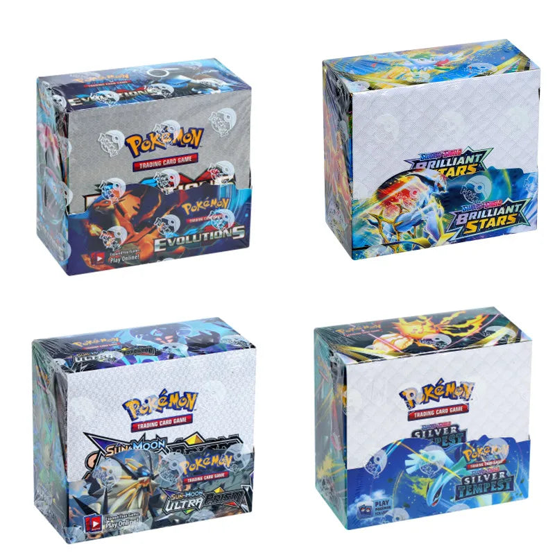 Pokemon Trading Card GameCards Prismatic Evolutions Scarlet Violet 151 SUN MOON Pokémon English Booster Battle Transaction Gifts