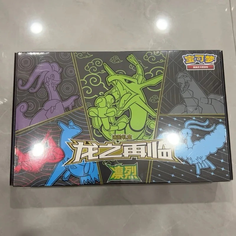 100% Original Pokemon Card PTCG Dragon Return Sword Shield Gift Box Card Case Trading Card Game Chinese Anime Goodra Collection