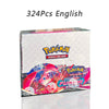 324/360Pcs English Pokemon TCG:Scarlet Violet Obsidian Flames Shining Fates Booster Box Pokemon Card 36 Pack Box Collection Card