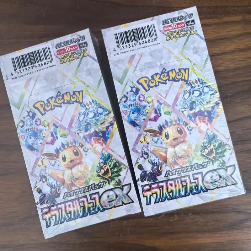 100%Original Pokemon SV8A Booster Pack Trading Anime Card PTCG Japanese Version Collection Cards Single Pack Toy Birthday Gifts