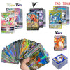 54-200Pcs Pokemons French English German Korean Spanish Cards Pokemons Card Charizard Pikachu GX V VSTAR VMAX Battle Game Cards