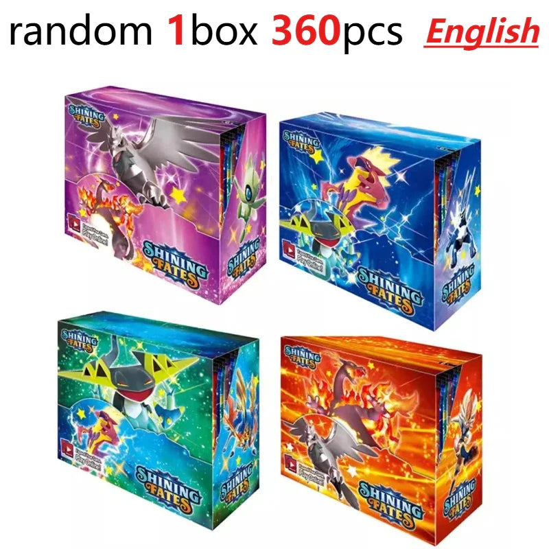 360Pcs Pokemon Card TCG Scarlet&Violet Prismatic Evolutions 151 Prism 36 Pack Pokemon Booster Box Collectible Tradiner Card