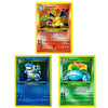 Pokemon Collection Cards 1996 1st Edition Flash Cards Charizard Blastoise DIY Game PTCG Game Anime Self Made Cards Gift Toys