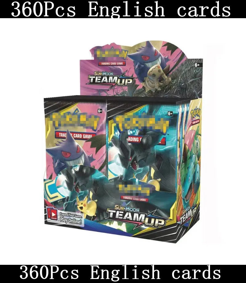 360 Pcs/Set Spanish English French Pokemon Card Brilliant Stars 151 Prismatic Evolutions PALDEAN FATES  Booster Battle Card