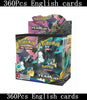 360 Pcs/Set Spanish English French Pokemon Card Brilliant Stars 151 Prismatic Evolutions PALDEAN FATES  Booster Battle Card