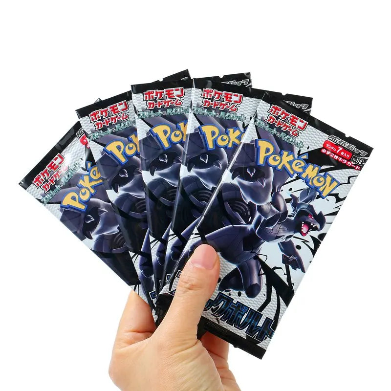 140pcs/box PokémonCard Ptcg  Japanese Version Sv11f Flare Black Bolt  Collector Gift Box Simplified Chinese Birthday Gift