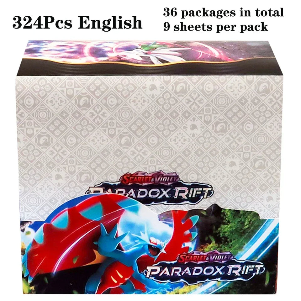 324Pcs Pokemon Cards TCG: Sun & Moon XY Evolutions Booster Box  Collectible Trading Pokemon Cards Game Board Game