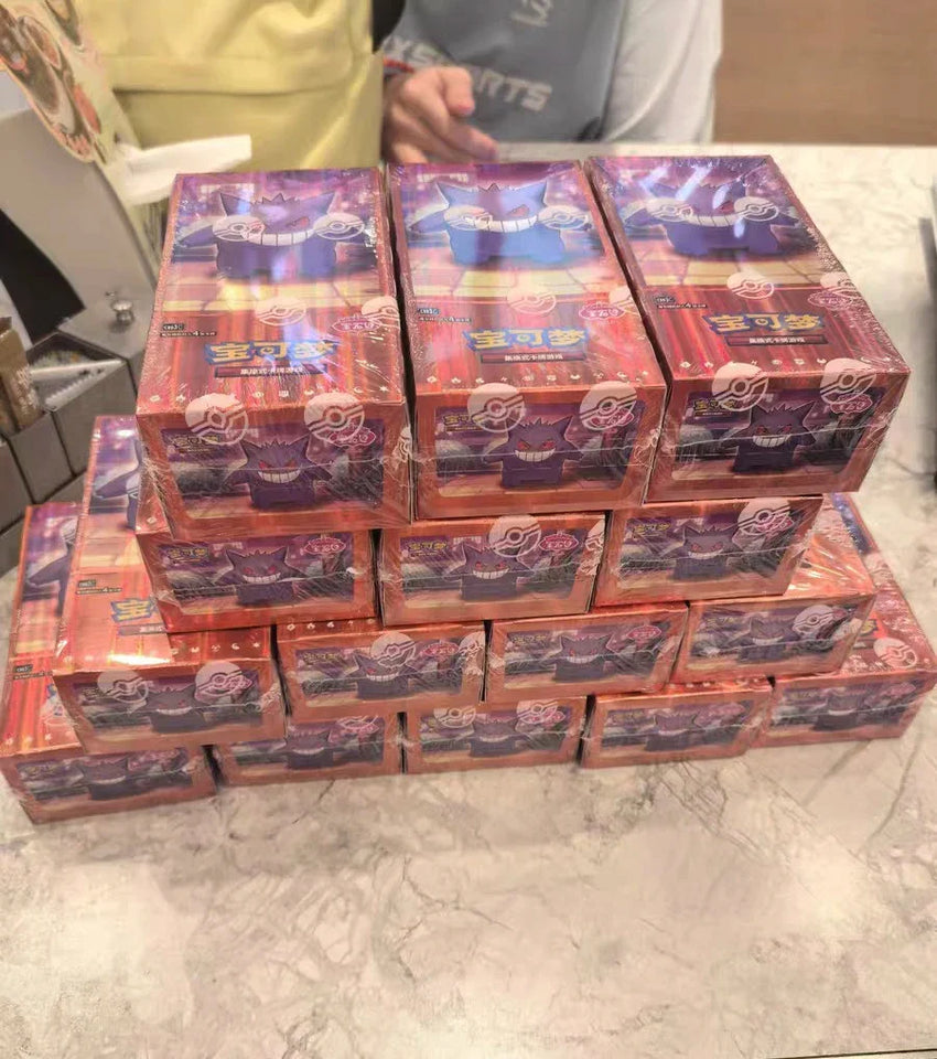 100% Original Gem Pack Vol.3 Card PTCG Gengar Album Scarlet and Violet Trading PTCG Bag Box Card Chinese Card Toys Birthday Gift