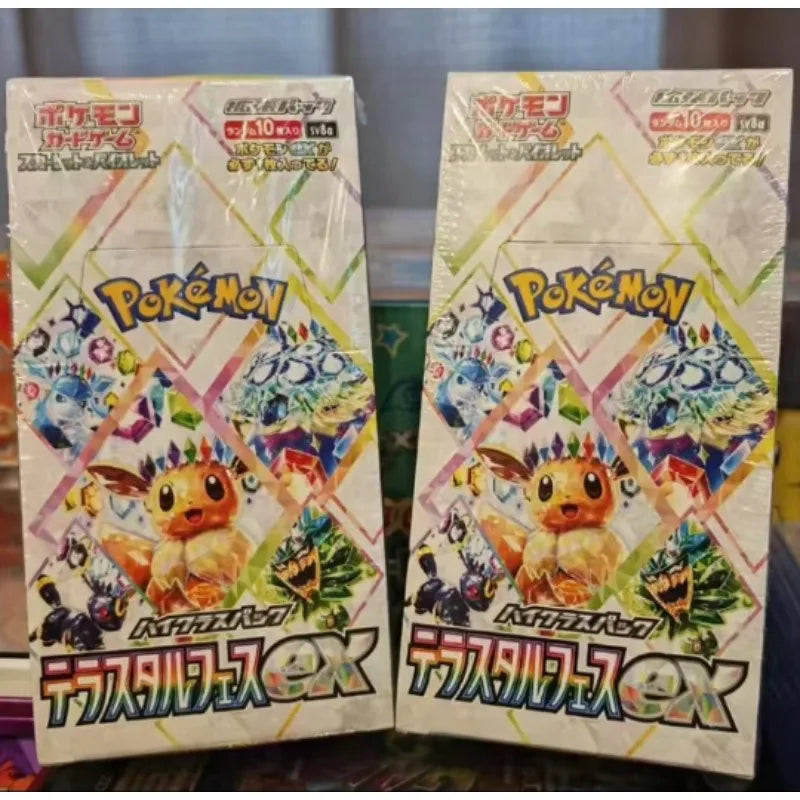 100%Original Pokemon SV8A Booster Pack Trading Anime Card PTCG Japanese Version Collection Cards Single Pack Toy Birthday Gifts