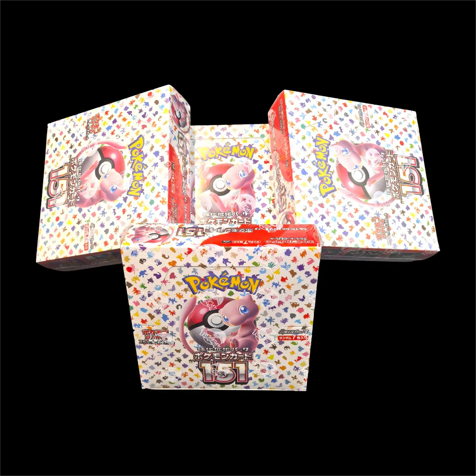 1/Box Japanese 20 Packs 151 SV2a Card Game Scarlet & Violet Enhanced Expansion Pack Card 151 Booster Battle Transaction Card Toy