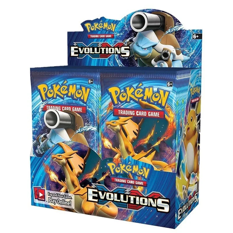 Pokemon Card TCG: 324Pcs Evolutions Scarlet Violet Brilliant Stars Booster Box Pokemon Cards 36 Pack Box Collectible Cards Toys