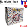 (French Version)360Pcs Pokémon Scarlet & Violet 151 Prismatic Evolutions Booster Packs Battle Trading Game Cards Children Gift