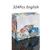 324/360Pcs English Pokemon TCG:Scarlet Violet Obsidian Flames Shining Fates Booster Box Pokemon Card 36 Pack Box Collection Card