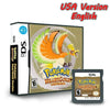 Pokemon Game Card Pocket Monster Single Card Box Game Game Cartridge Card Video Game for DS NDS 3DS 3DS NDSLHandheld Player