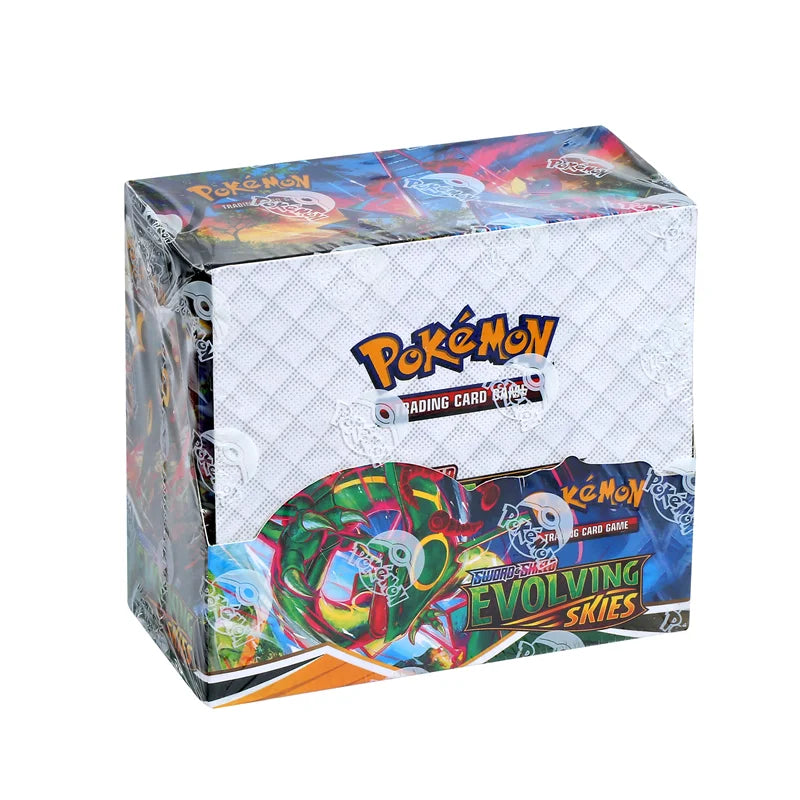 324/360Pcs/Set Pokemon Card Scarlet Violet Fusion Strike TEAM UP SUN MOON Evolving Skies English Booster Battle Transaction Card