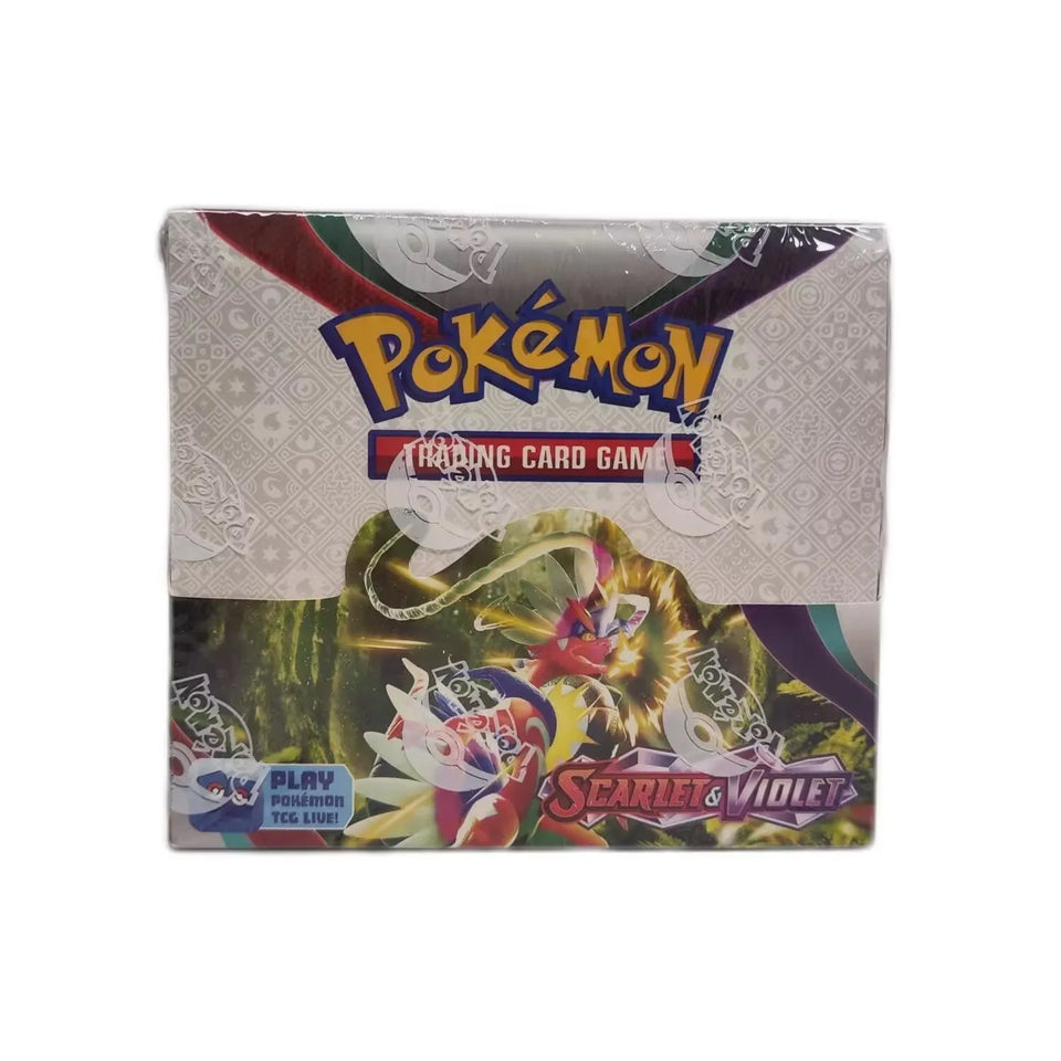 324/360 Pcs/Set Pokemon Card Paldaevolved 151 Prismatic Evolutions PALDEAN FATES English Booster Battle Transaction Card.