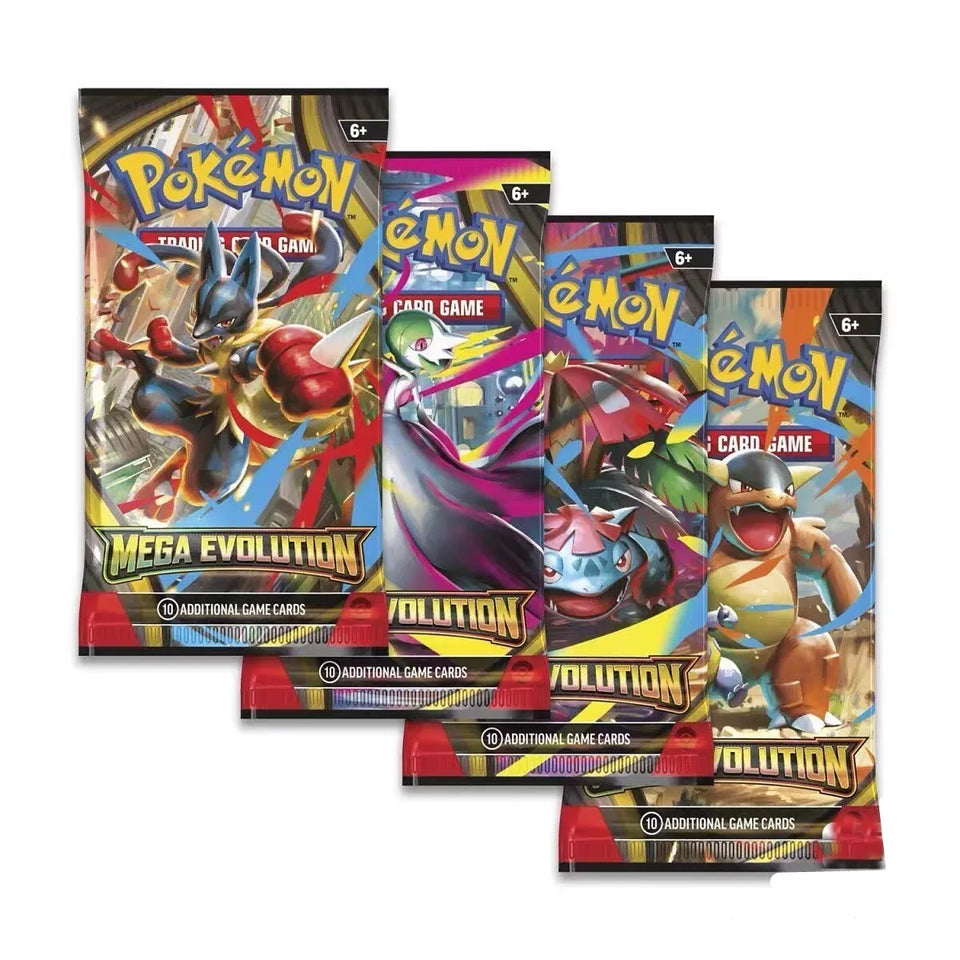 360Pcs/Set Pokemon Card MEGA EVOLUTION SCARLET&VIOLE 151 Prismatic Evolutions Black Bolt English Booster Battle Transaction Card