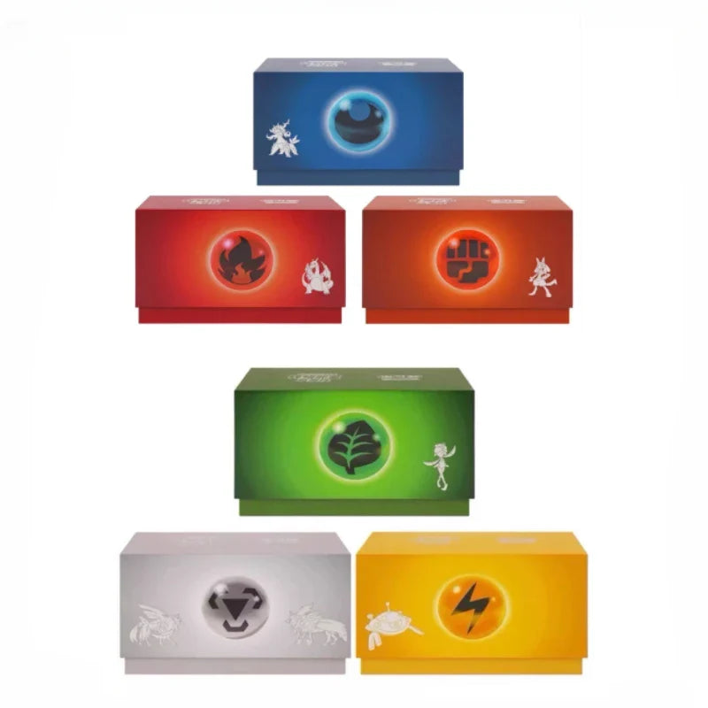 100% Original Genuine Pokemon Third Wave Radiant Energy Chinese 8.5 Collection Card Book Gift Box Steel Grass Lightning Types