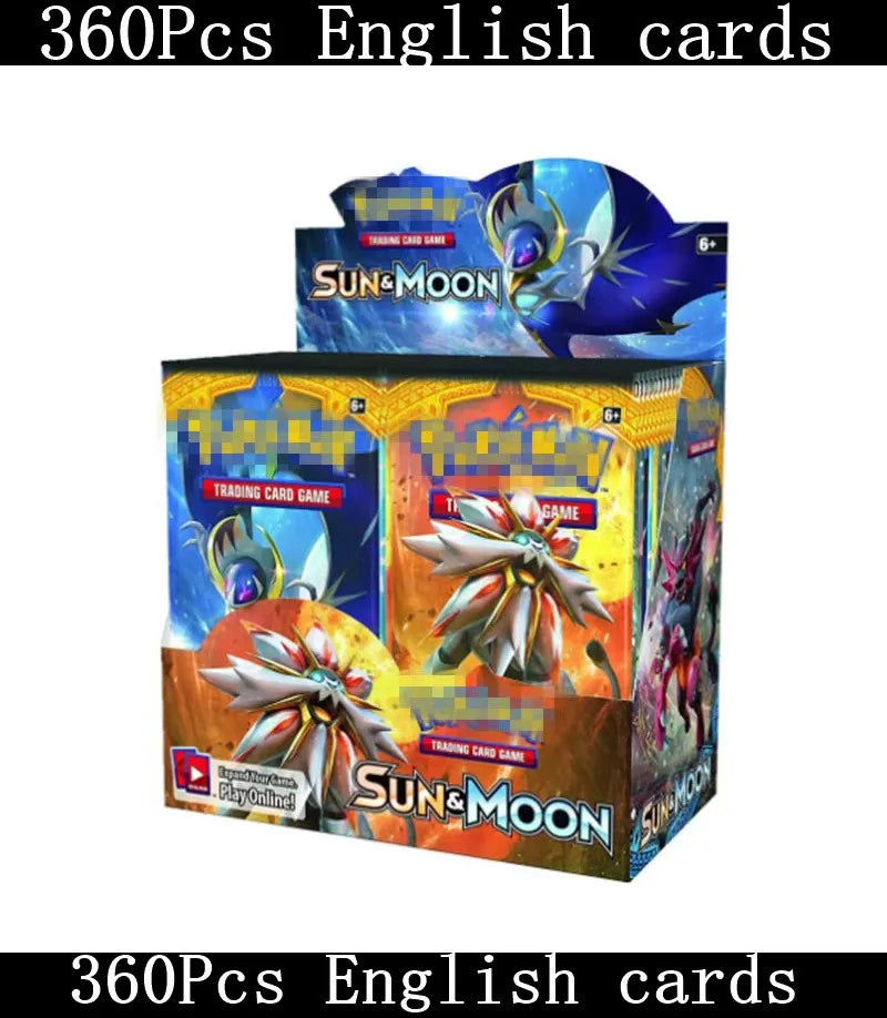 360 Pcs/Set Spanish English French Pokemon Card Brilliant Stars 151 Prismatic Evolutions PALDEAN FATES  Booster Battle Card