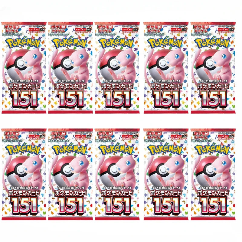 100%Original Pokemon SV2A Booster Pack Trading Anime Card PTCG Japanese Version Collection Cards Single Pack Toy Birthday Gifts