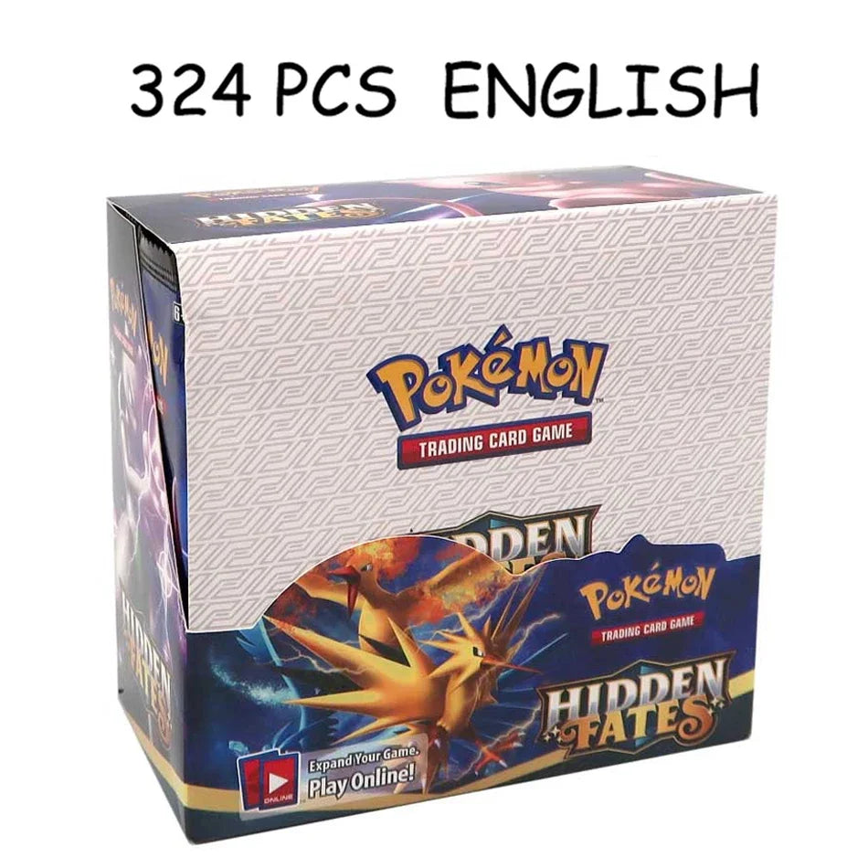 Pokemon Card TCG: 324Pcs Evolutions Scarlet Violet Brilliant Stars Booster Box Pokemon Cards 36 Pack Box Collectible Cards Toys