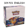 Pokemon Card TCG: 324Pcs Evolutions Scarlet Violet Brilliant Stars Booster Box Pokemon Cards 36 Pack Box Collectible Cards Toys