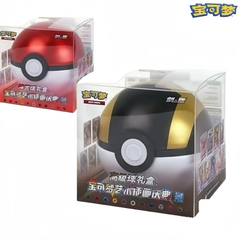 100% Original Pokemon Ball Master Balls Premium Ball Gift Box Pokém0n Cards Ptcg Simplified Chinese Original Pack Children Gifts