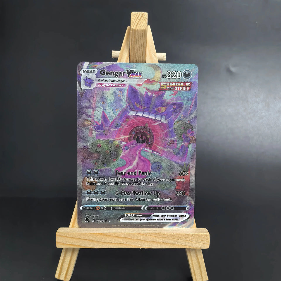 POKEMON English Collection Card S6A SV11W SV11B Umbreon Victini Zekrom Gengar RARE Single Card Classic Game Anime Cards Gift Toy