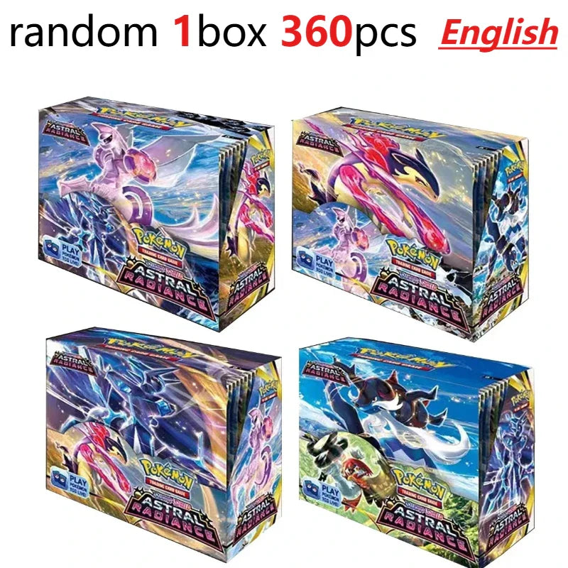 360Pcs Pokemon Card TCG Scarlet&Violet Prismatic Evolutions 151 Prism 36 Pack Pokemon Booster Box Collectible Tradiner Card