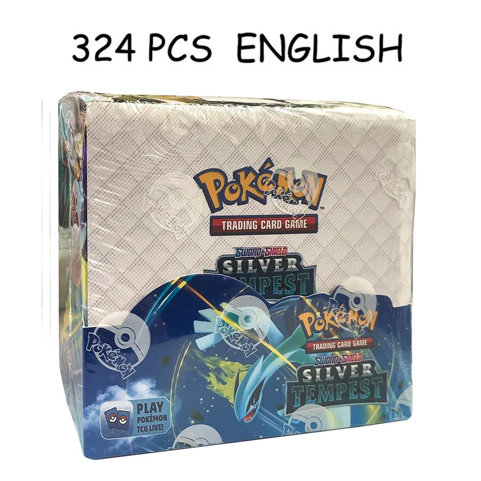 Pokemon Card TCG: 324Pcs Evolutions Scarlet Violet Brilliant Stars Booster Box Pokemon Cards 36 Pack Box Collectible Cards Toys