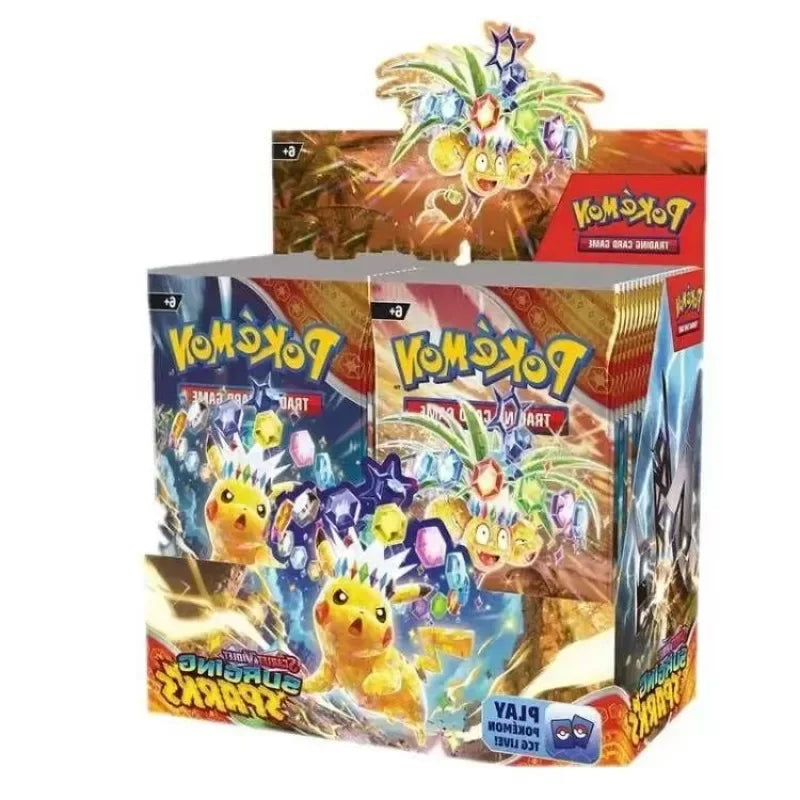 324/360Pcs English version Pokémon TCG: Scarlet & Violet 151 classics Expansion Booster Box Pokemon trade card 36 Pack Box Gift