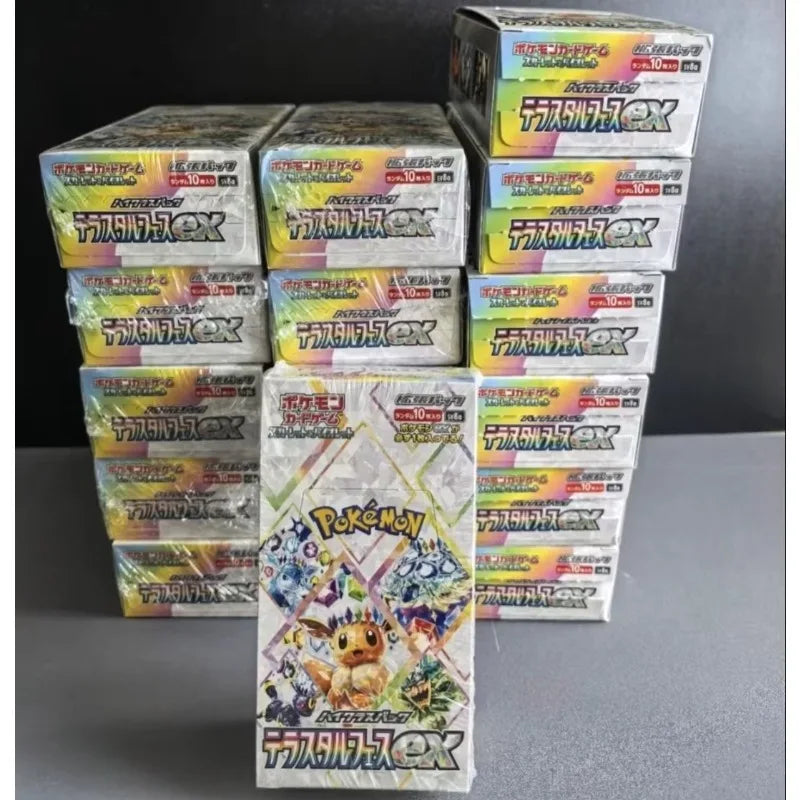 100%Original Pokemon SV8A Booster Pack Trading Anime Card PTCG Japanese Version Collection Cards Single Pack Toy Birthday Gifts