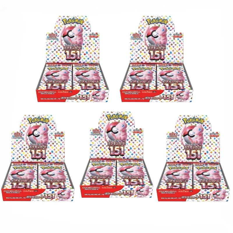 100%Original Pokemon SV2A Booster Pack Trading Anime Card PTCG Japanese Version Collection Cards Single Pack Toy Birthday Gifts