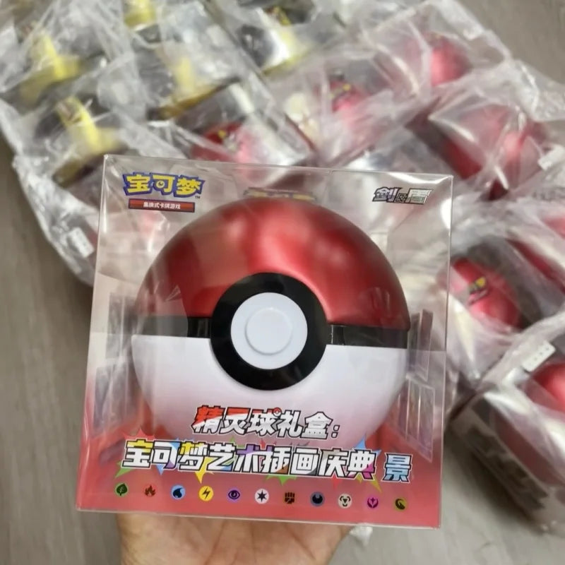 100% Original Pokemon Ball Master Balls Premium Ball Gift Box Pokém0n Cards Ptcg Simplified Chinese Original Pack Children Gifts