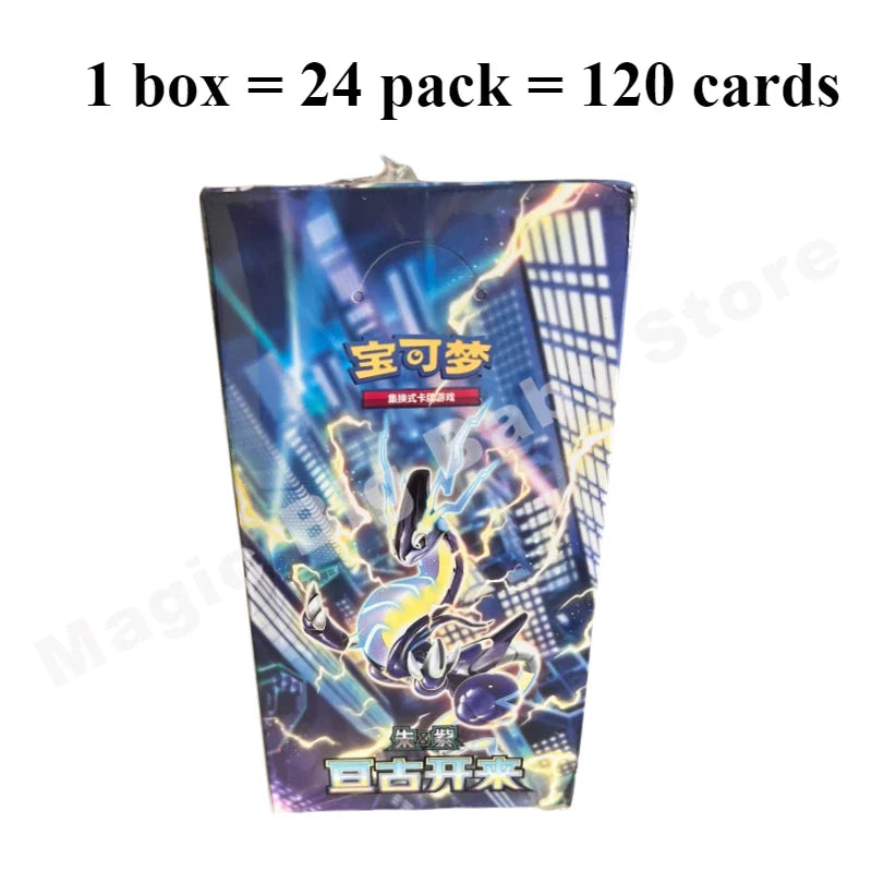 100% Original PKM Card 151series Gem Bag V1 V2 Fearless Tai Crystal Nine Colors Gathering Martial Arts Exercises Convex and Shin