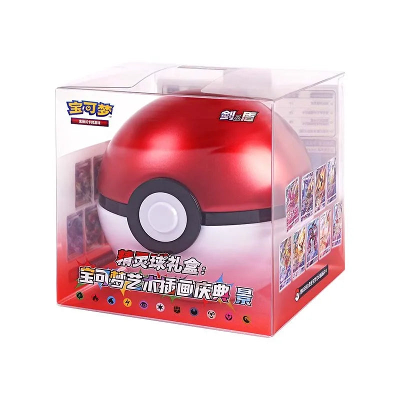 100% Original Pokemon Ball Master Balls Premium Ball Gift Box Pokém0n Cards Ptcg Simplified Chinese Original Pack Children Gifts