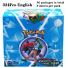 324Pcs Pokemon Cards TCG: Sun & Moon XY Evolutions Booster Box  Collectible Trading Pokemon Cards Game Board Game