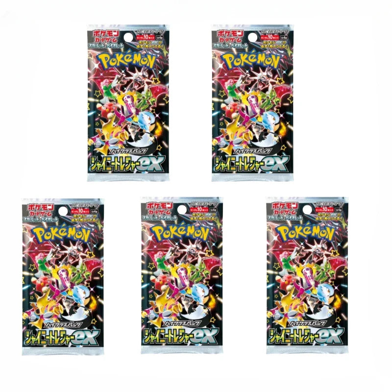 100%Original Pokemon SV4a Booster Pack Trading Anime Card PTCG Japanese Version Collection Cards Single Pack Toy Birthday Gifts