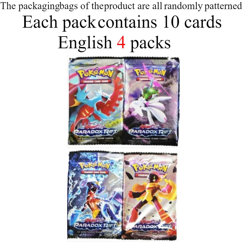 40/360Pcs Box Pokemon Card Scarlet & Violet Prismatic Evolutions English Booster Battle Carte Trading Collection Cards game card