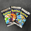 PKM Card English 1ST Ed Base Set Packs - Charizard Blastoise Venusaur Light (X1) (X3) (X5) RARE Art Set TCG Tradable Game Cards