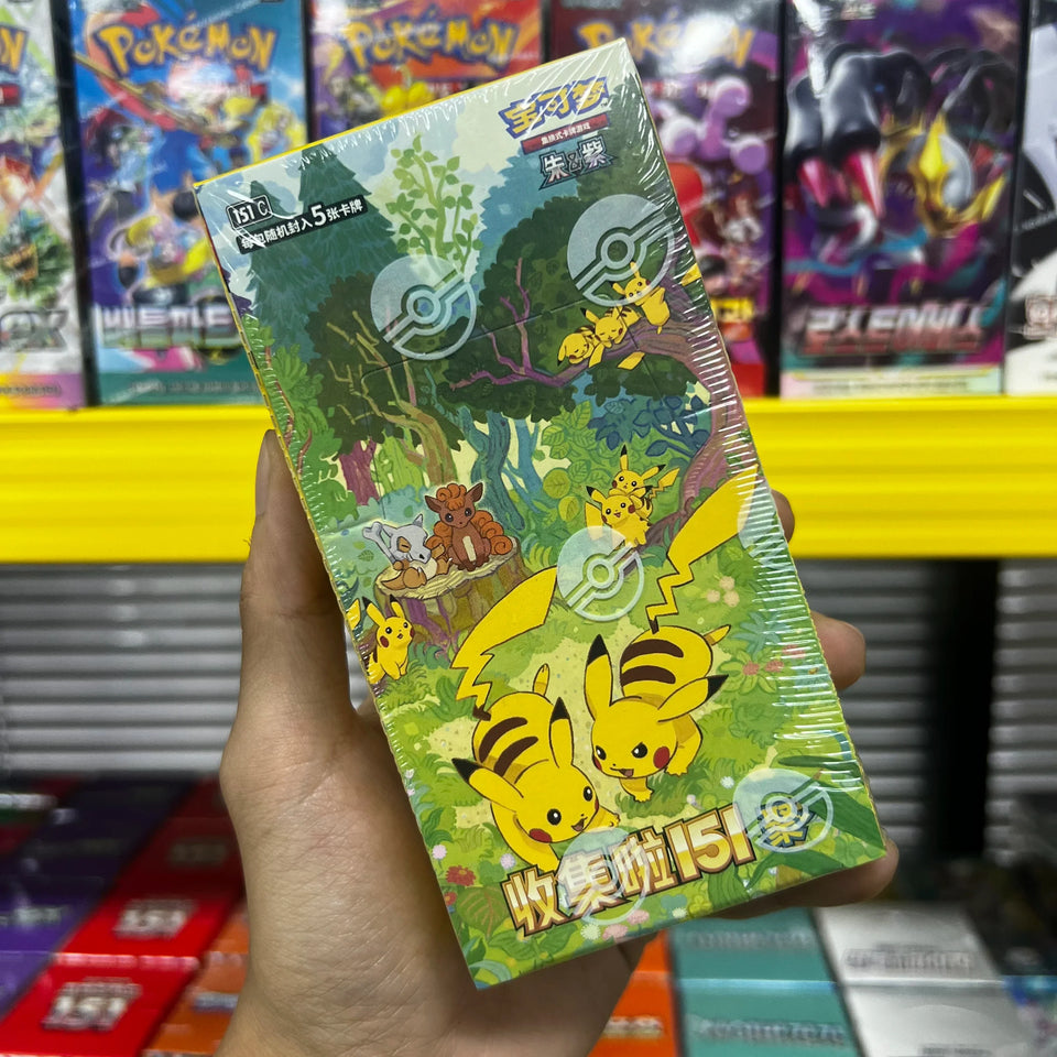 100% Genuine PTCG Card Gem Pack Vol.3.2.1 Gengar Card Box Chinese Trade Original Birthday Gift Toy Collectible