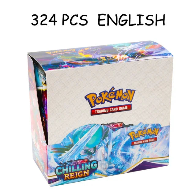 Pokemon Card TCG: 324Pcs Evolutions Scarlet Violet Brilliant Stars Booster Box Pokemon Cards 36 Pack Box Collectible Cards Toys