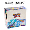 Pokemon Card TCG: 324Pcs Evolutions Scarlet Violet Brilliant Stars Booster Box Pokemon Cards 36 Pack Box Collectible Cards Toys