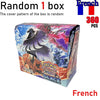 (French Version)360Pcs Pokémon Scarlet & Violet 151 Prismatic Evolutions Booster Packs Battle Trading Game Cards Children Gift