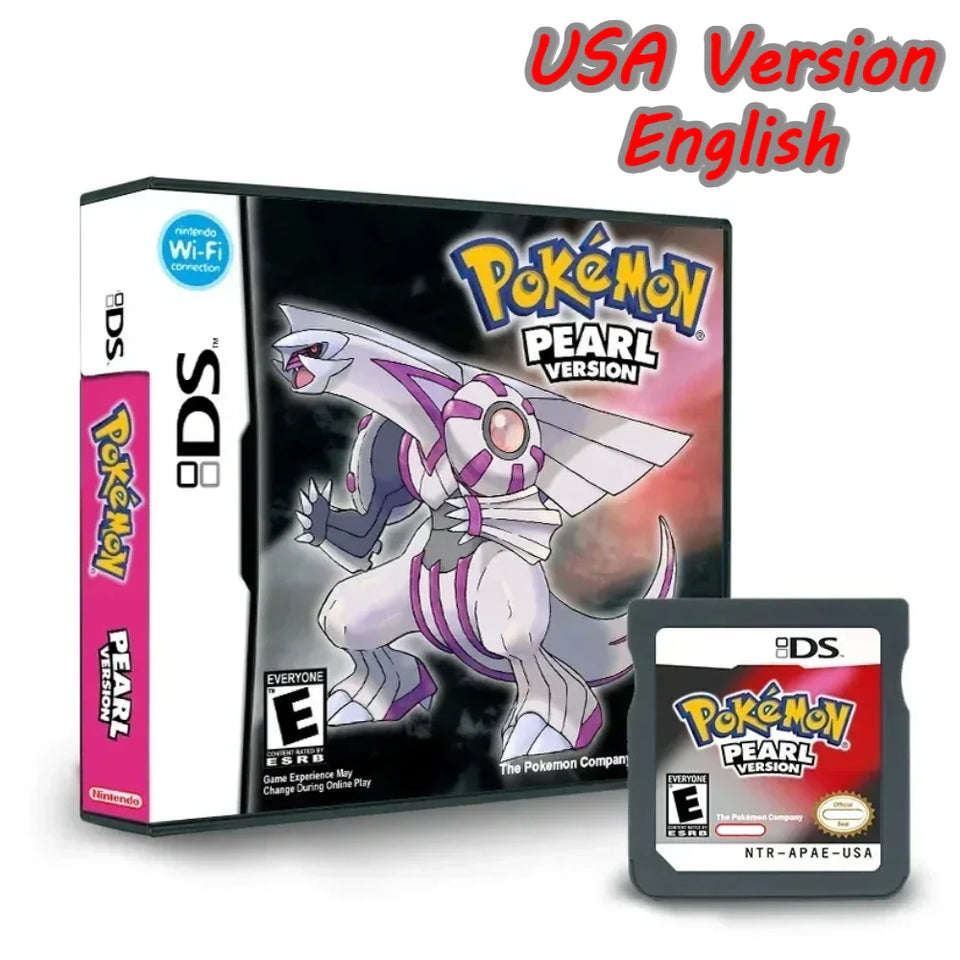 Pokemon Game Card Pocket Monster Single Card Box Game Game Cartridge Card Video Game for DS NDS 3DS 3DS NDSLHandheld Player