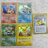 6 Set 1st Pkm Collect Cards Old Version Card Back Charizard DIY PTCG Card Toy Proxy Game Classic Game Anime Card Gift Collect