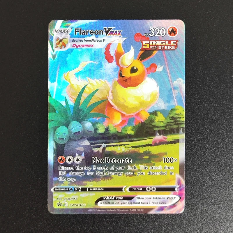 POKEMON English Collection Card S6A SV11W SV11B Umbreon Victini Zekrom Gengar RARE Single Card Classic Game Anime Cards Gift Toy