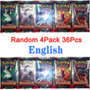 4 Pack Pokemon Cards 151 Team up Sun & Moon Thunder English Trading Card Game Evolutions Booster Collectible Kids Toys Gifts